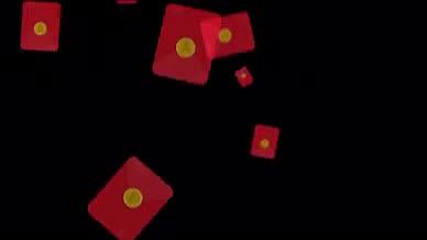 带通道无限延长pc电商红包雨元素动画视频的预览图